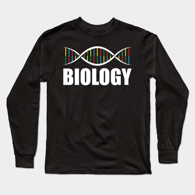 Biology Long Sleeve T-Shirt by Hornak Designs